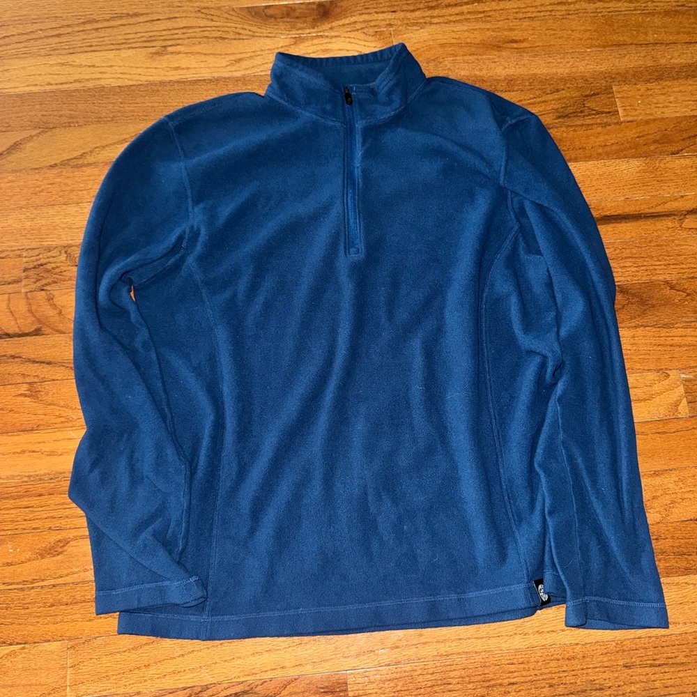 CO-OP Navy Quarter-Zip Fleece Pullover